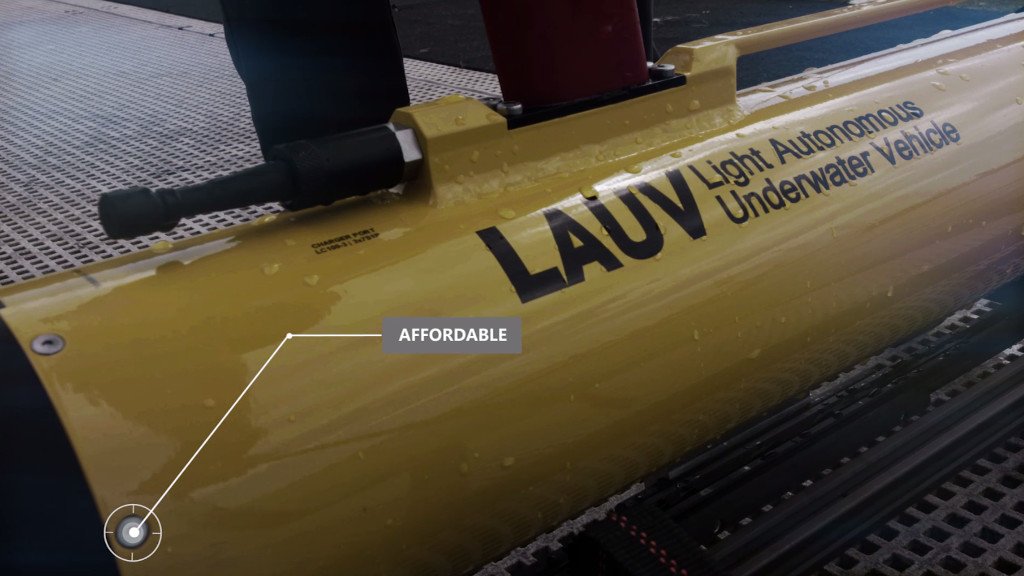 underwater vehicle, autonomous underwater vehicle, marine robot, underwater vehicle, AUV, LAUV, Oceanscan